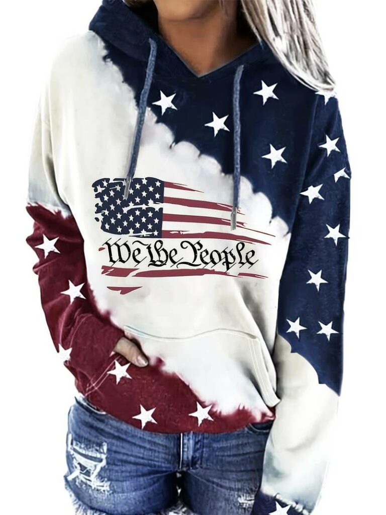 Get the American Pride Drawstring Hoodie for Free – Show Your Patriotic Spirit in Style!