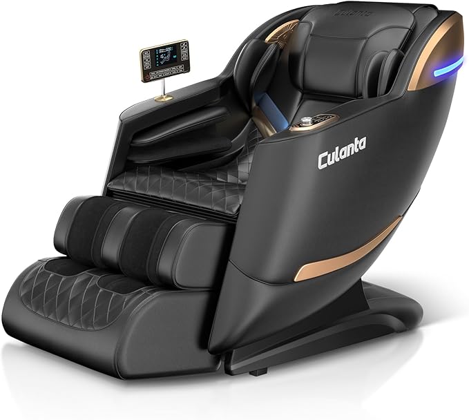 Culanta Full Body Massage Chair – Zero Gravity Relaxation with SL-Track and Shiatsu Therapy