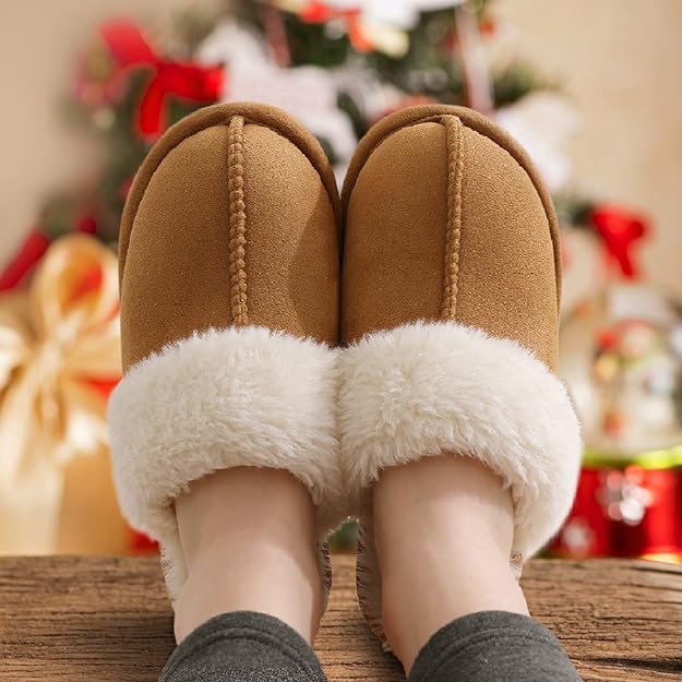 Litfun Women’s Fuzzy Memory Foam Slippers: Cozy Comfort for All-Day Wear