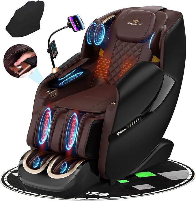 KoziSense Full Body Massage Chair – Relax with Zero Gravity and AI-Controlled Comfort