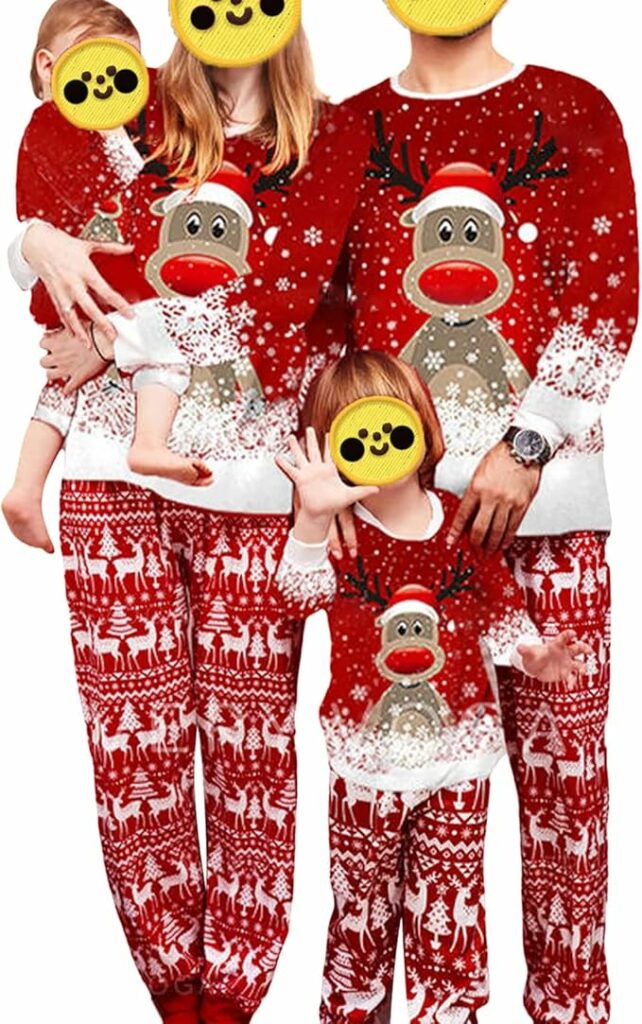 Awoscut Christmas Family Matching Pajamas: Cozy and Festive for the Whole Family!