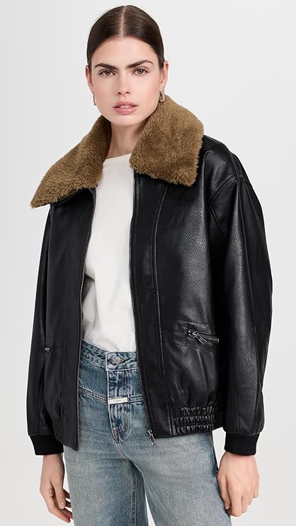 Pixie Market Women’s Oversized Bomber Jacket – The Ultimate Blend of Urban Style and Comfort